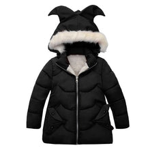 Load image into Gallery viewer, Baby Girls Coat &amp; Jacket Children Outerwear winter Hooded coats Winter Jacket Fashion Kids Coat children's Warm Girls clothing