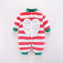 Load image into Gallery viewer, 2019 Autumn New Jumpsuit Newborn Baby Boys Girls Cartoon Polyester Clothes Infant Baby Winter Warm Outwear Hoodie Pajamas