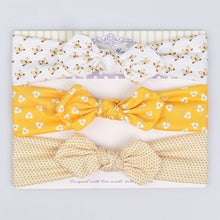 Load image into Gallery viewer, 3Pc/Set Baby Headband For Girls Flower Rabbit Ear Baby Bows Haarband Baby Turban Hair Accessories Newborn Infant Girl Headband