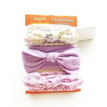 Load image into Gallery viewer, 3Pc/Set Baby Headband For Girls Flower Rabbit Ear Baby Bows Haarband Baby Turban Hair Accessories Newborn Infant Girl Headband