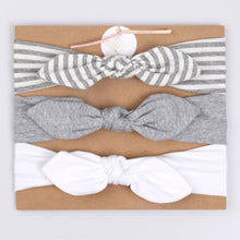 Load image into Gallery viewer, 3Pc/Set Baby Headband For Girls Flower Rabbit Ear Baby Bows Haarband Baby Turban Hair Accessories Newborn Infant Girl Headband