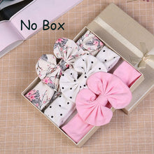 Load image into Gallery viewer, 3Pc/Set Baby Headband For Girls Flower Rabbit Ear Baby Bows Haarband Baby Turban Hair Accessories Newborn Infant Girl Headband