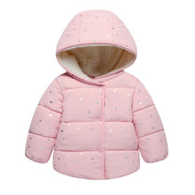Load image into Gallery viewer, Baby Girls Coat &amp; Jacket Children Outerwear winter Hooded coats Winter Jacket Fashion Kids Coat children's Warm Girls clothing