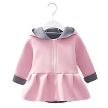 Load image into Gallery viewer, Baby Girls Coat &amp; Jacket Children Outerwear winter Hooded coats Winter Jacket Fashion Kids Coat children's Warm Girls clothing