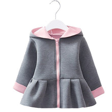 Load image into Gallery viewer, Baby Girls Coat &amp; Jacket Children Outerwear winter Hooded coats Winter Jacket Fashion Kids Coat children's Warm Girls clothing