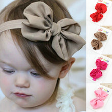 Load image into Gallery viewer, Baby Headband Ribbon Handmade DIY Toddler Infant Kids Hair Accessories Girl Newborn Bows bowknot bandage Turban tiara