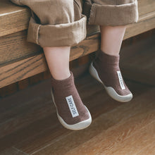 Load image into Gallery viewer, Baby Sock Shoes with Rubber Soles Infant Sock Newborn Spring Summer Autumn Children Floor Socks Shoes Anti Slip Soft Sole Sock