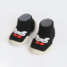 Load image into Gallery viewer, Baby Sock Shoes with Rubber Soles Infant Sock Newborn Spring Summer Autumn Children Floor Socks Shoes Anti Slip Soft Sole Sock