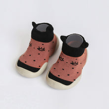 Load image into Gallery viewer, Baby Sock Shoes with Rubber Soles Infant Sock Newborn Spring Summer Autumn Children Floor Socks Shoes Anti Slip Soft Sole Sock
