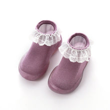 Load image into Gallery viewer, Baby Sock Shoes with Rubber Soles Infant Sock Newborn Spring Summer Autumn Children Floor Socks Shoes Anti Slip Soft Sole Sock