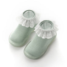 Load image into Gallery viewer, Baby Sock Shoes with Rubber Soles Infant Sock Newborn Spring Summer Autumn Children Floor Socks Shoes Anti Slip Soft Sole Sock