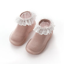 Load image into Gallery viewer, Baby Sock Shoes with Rubber Soles Infant Sock Newborn Spring Summer Autumn Children Floor Socks Shoes Anti Slip Soft Sole Sock