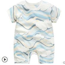 Load image into Gallery viewer, summer 2019 baby bodysuits 0-24M short sleeve body babies newborn baby girl boy clothes cotton infant bodysuit cartoon costume