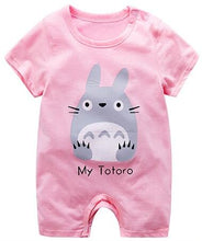 Load image into Gallery viewer, summer 2019 baby bodysuits 0-24M short sleeve body babies newborn baby girl boy clothes cotton infant bodysuit cartoon costume