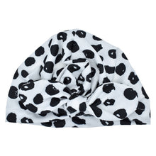 Load image into Gallery viewer, Newborn Infant Toddler Kid Baby Cute Soft Cotton Knot Printed Rabbit Ears Turban Hat Indian Flower Cap Baby Accessories